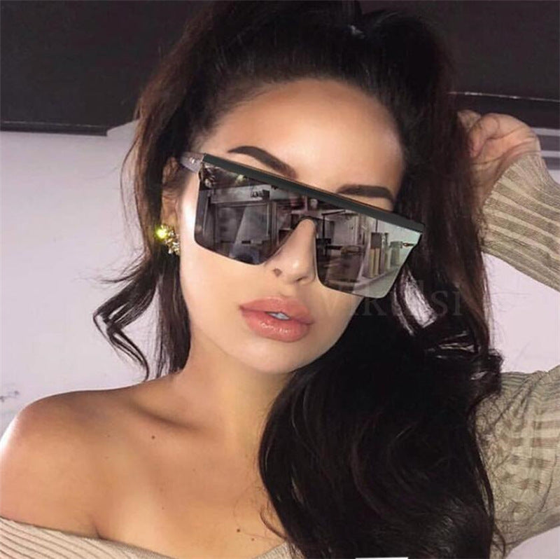 نظارات شمسية رجالية ونسائية بتصميم ريترو على شكل أظافر الأرز