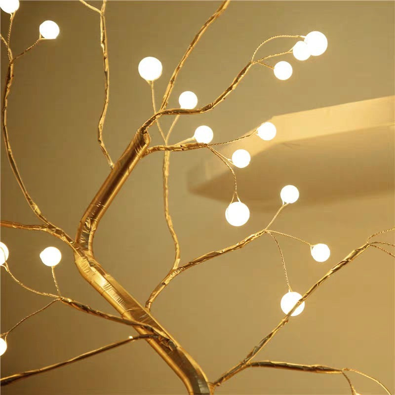 ضوء سلك نحاسي LED لغرفة النوم