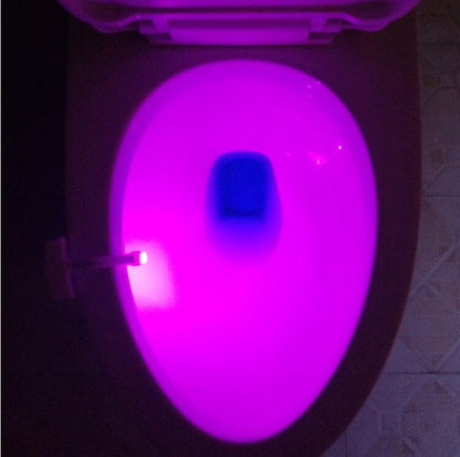 ضوء ليلي LED يعمل بالحث على المرحاض
