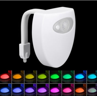 ضوء ليلي LED يعمل بالحث على المرحاض