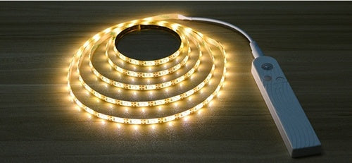 مصابيح LED مزودة بحساس حركة للمطبخ، إضاءة LED أسفل الخزانة