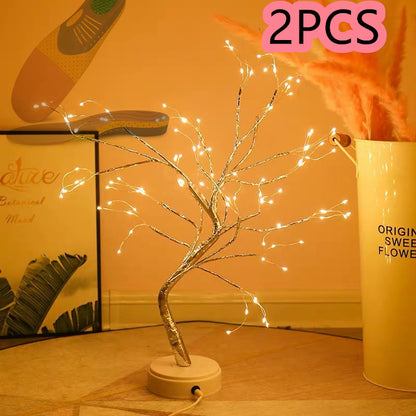 ضوء سلك نحاسي LED لغرفة النوم