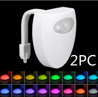 ضوء ليلي LED يعمل بالحث على المرحاض